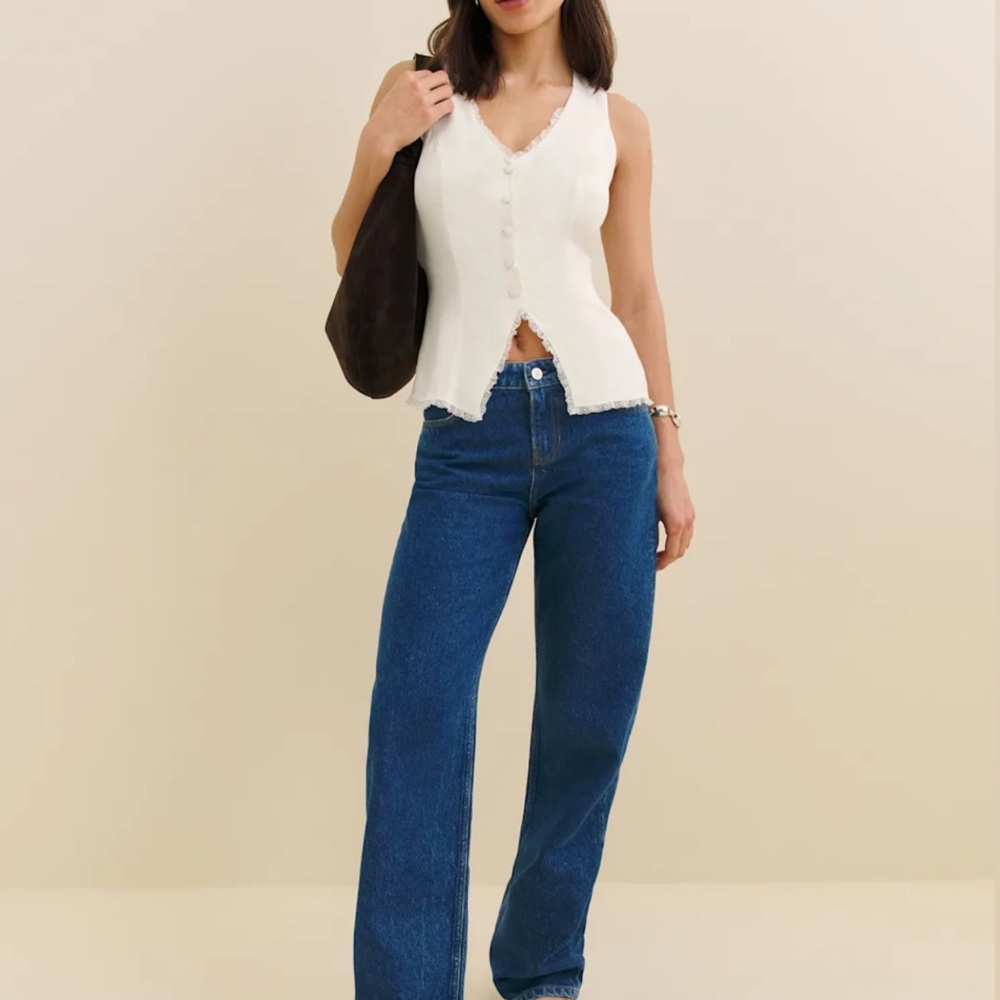 Reformation Skylar Top Gossamer